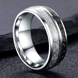 Mens Size 8 Tungsten Band